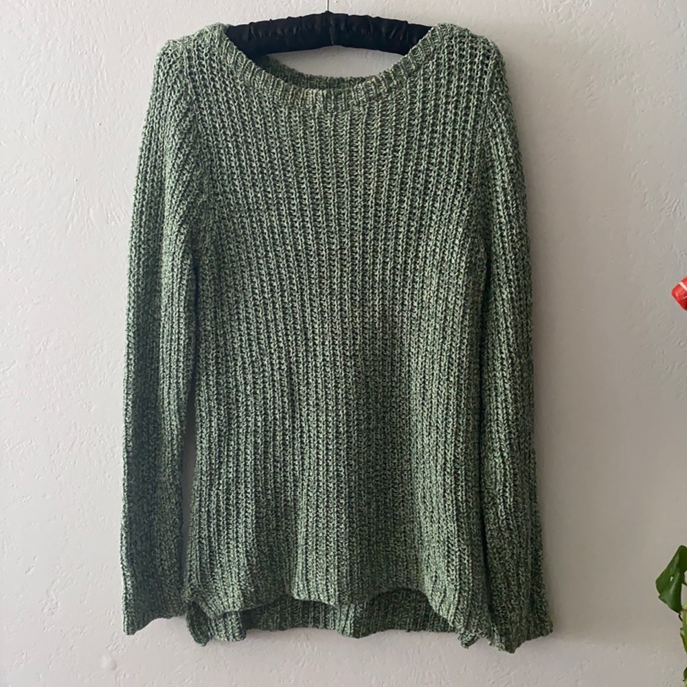 Ralph Lauren Green Knit Sweater
